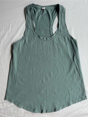 Lululemon Sage Green Racerback Tank Top